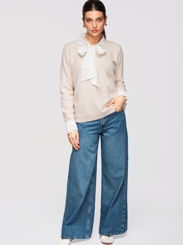 Ombre Pullover‌‌‌‌‌ in Beige