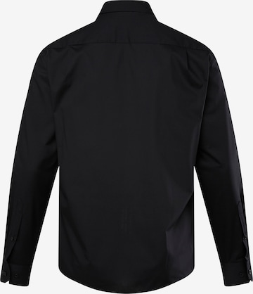Boston Park Comfort fit Button Up Shirt in Black