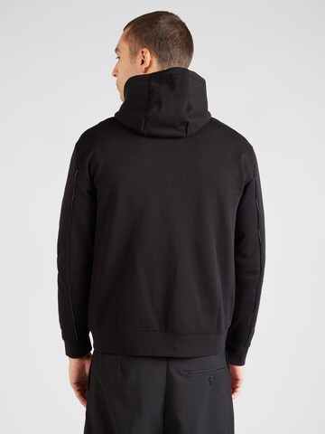 Giacca di felpa di EA7 Emporio Armani in nero