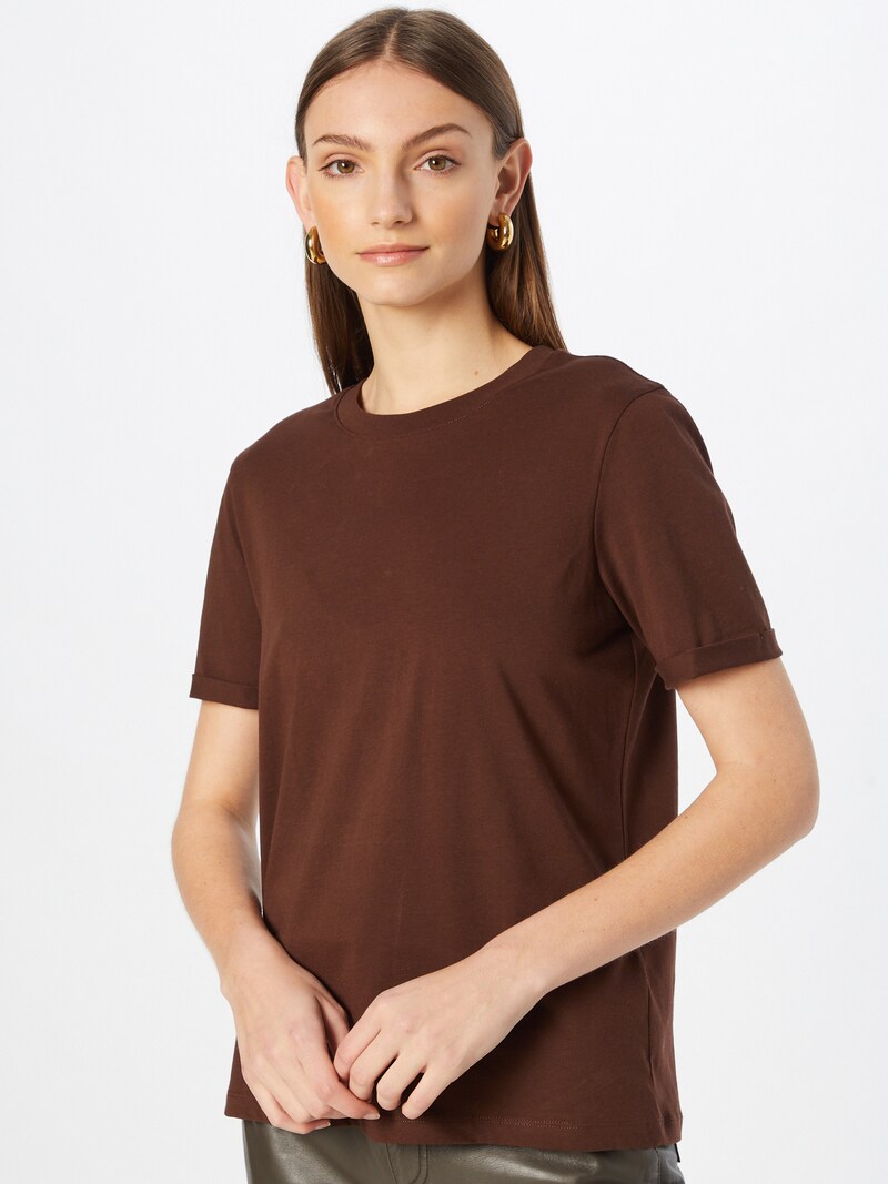 Classic Tops PIECES T-shirts Chocolate
