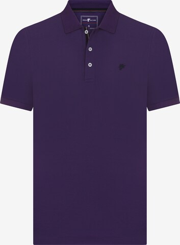 T-Shirt 'LEO' DENIM CULTURE en violet : devant