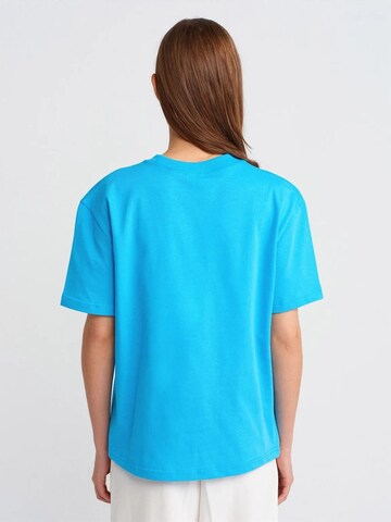 Dilvin - Camisa em azul