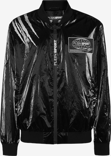 Plein Sport Casaco meia-estação em preto / prata / branco, Vista do artigo