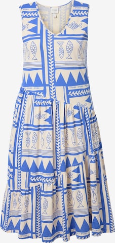 mėlyna Ulla Popken Suknelė: priekis