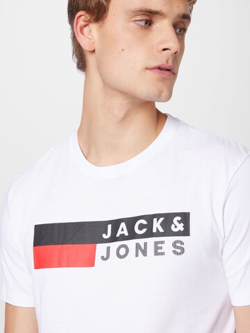 JACK & JONES T-Shirt in Weiß