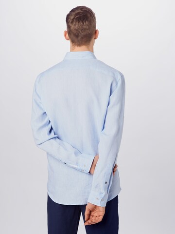 BRAX Comfort fit Overhemd 'Dirk' in Blauw