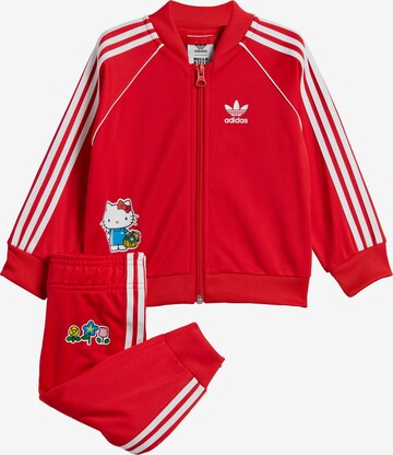 ADIDAS ORIGINALS Joggedress 'Hello Kitty' i rød