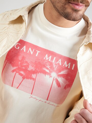 GANT Футболка в Бежевый
