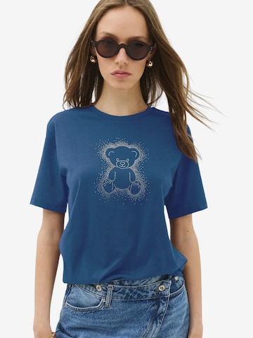 No Matter What Shirt in Blue: front