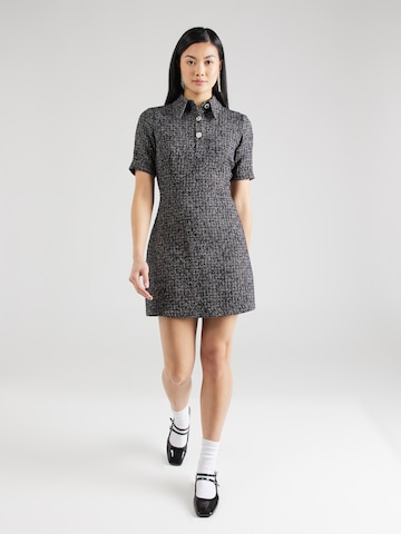 River Island - Vestido de punto en gris: frente