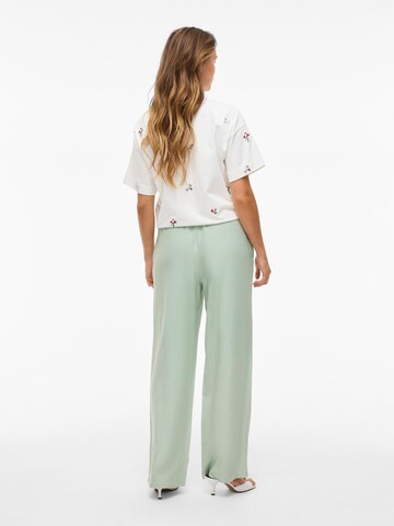 VILA Loose fit Trousers in Green