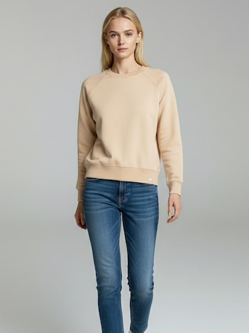 Peter Jo Sweatshirt 'Women’s Organic Sweatshirt – Willow'‌‌ in Grau