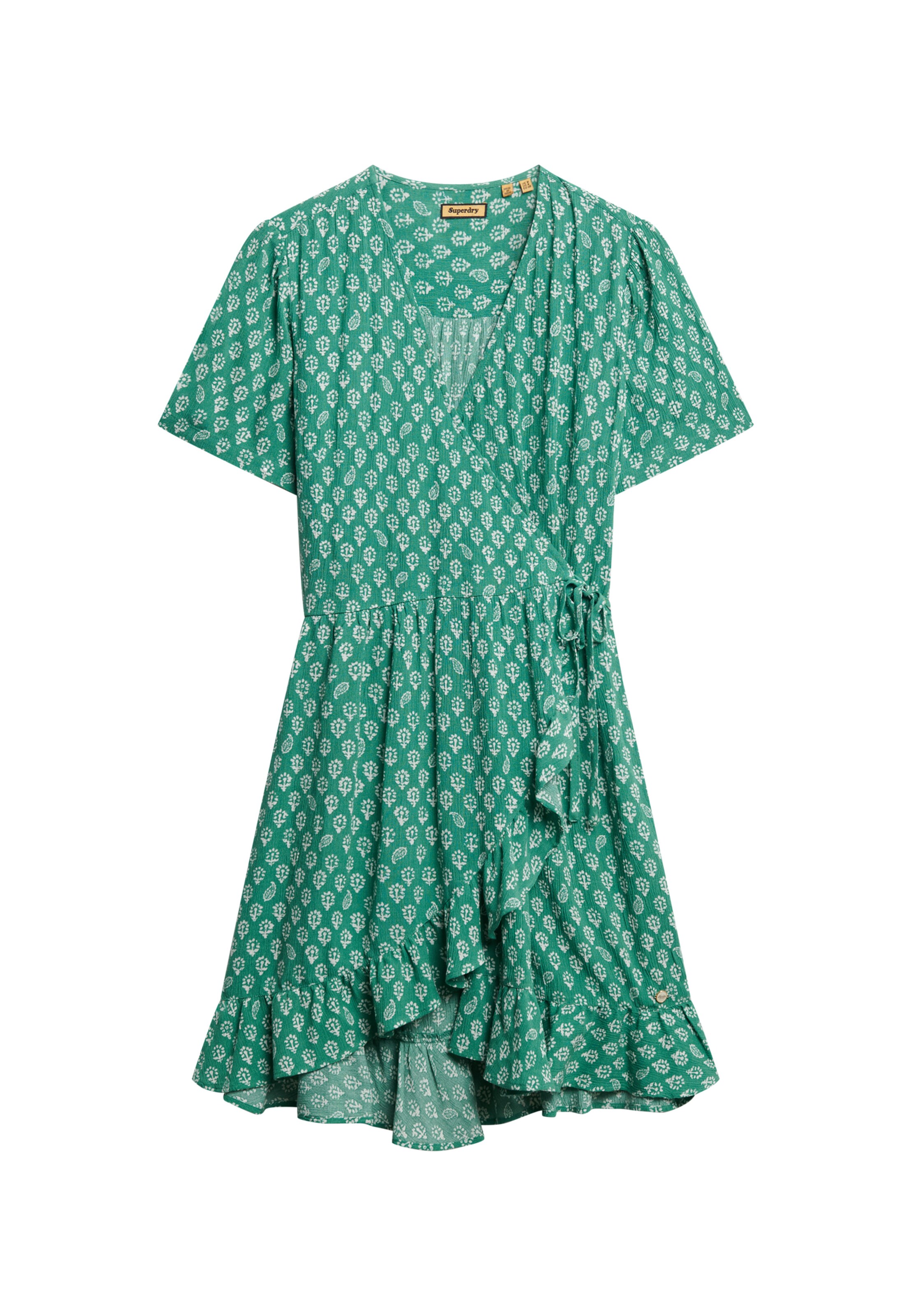 Superdry Sommerkleid in Grün: Vorderseite