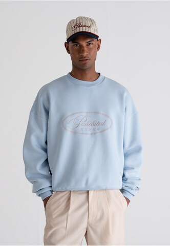 Prohibited Sweatshirt in Blue: front