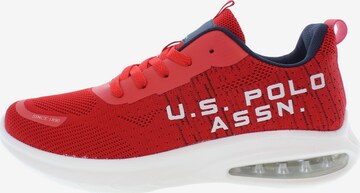 U.S. POLO ASSN. Sneaker 'ACTIVE001' in Rot: predná strana