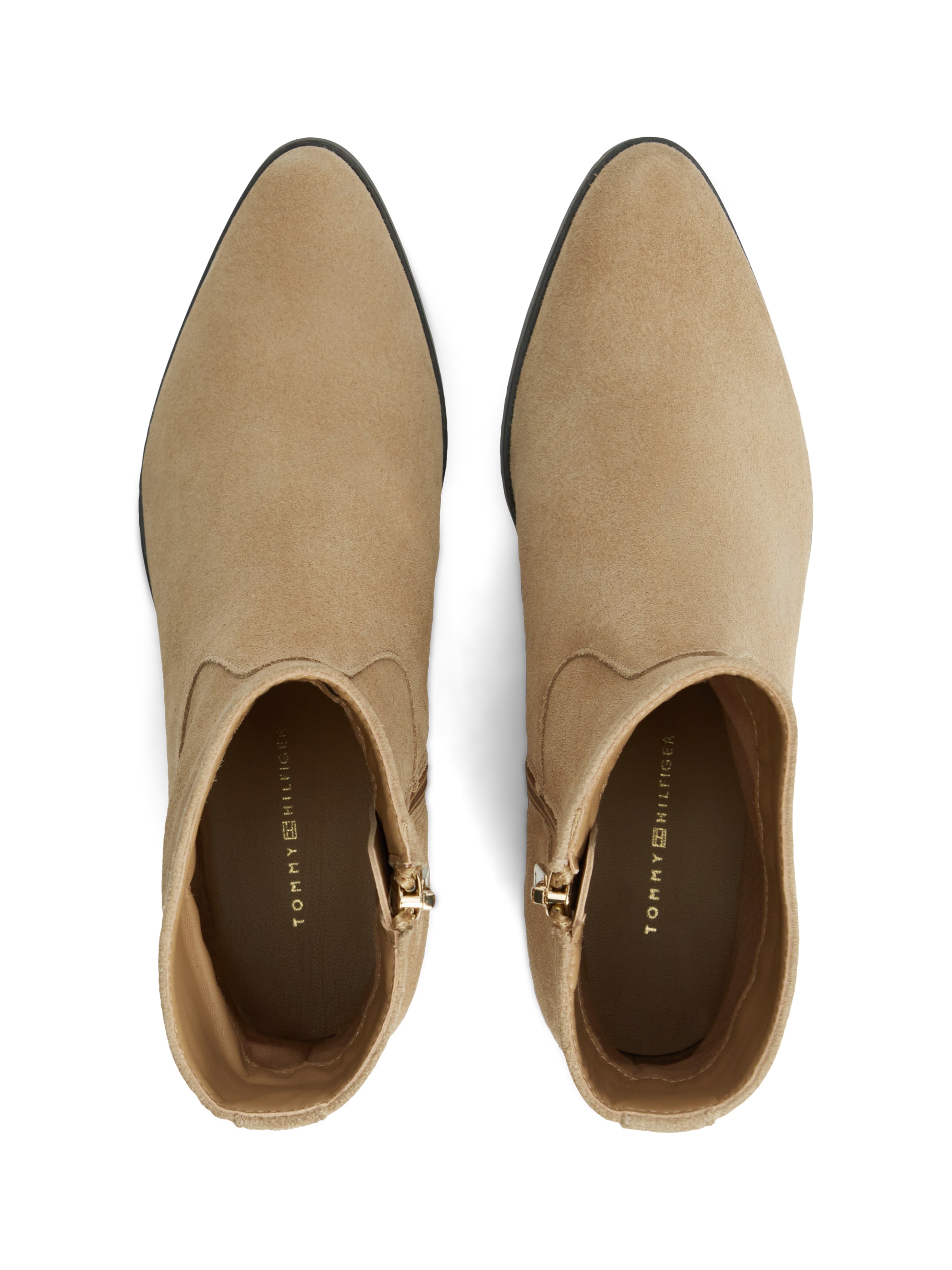TOMMY HILFIGER Ankle boots σε μπεζ