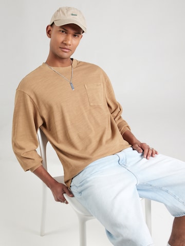 LEVI'S ® Majica 'Authentic' | bež barva: sprednja stran