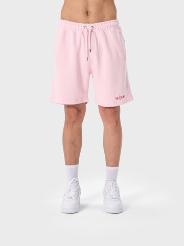 Ossy Homer Loose fit Workout Pants '450 GSM' in Pink