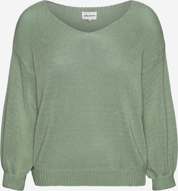 Pull-over oversize 'Milana Cotton' americandreams en vert : devant