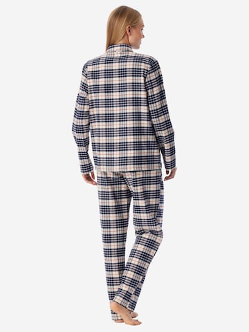 SCHIESSER Pajama ' X-Mas Gifting ' in Beige