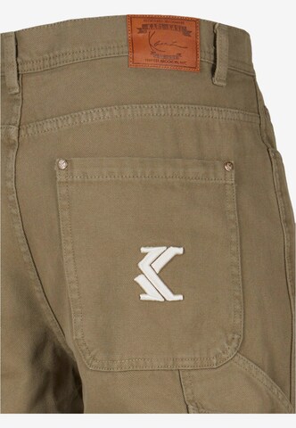 Karl Kani regular Jeans 'KM241-018-3' i grøn