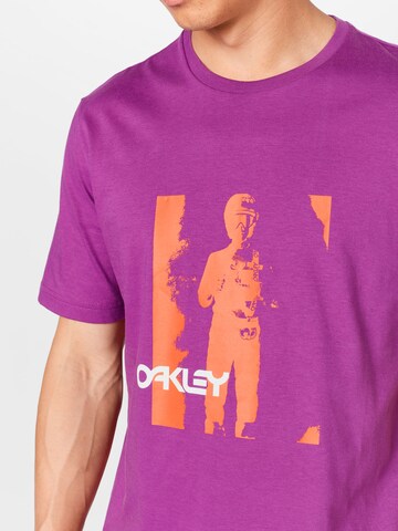 OAKLEY Λειτουργικό μπλουζάκι 'JONNY' σε λιλά