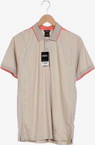 BOSS Poloshirt M in Beige: predná strana