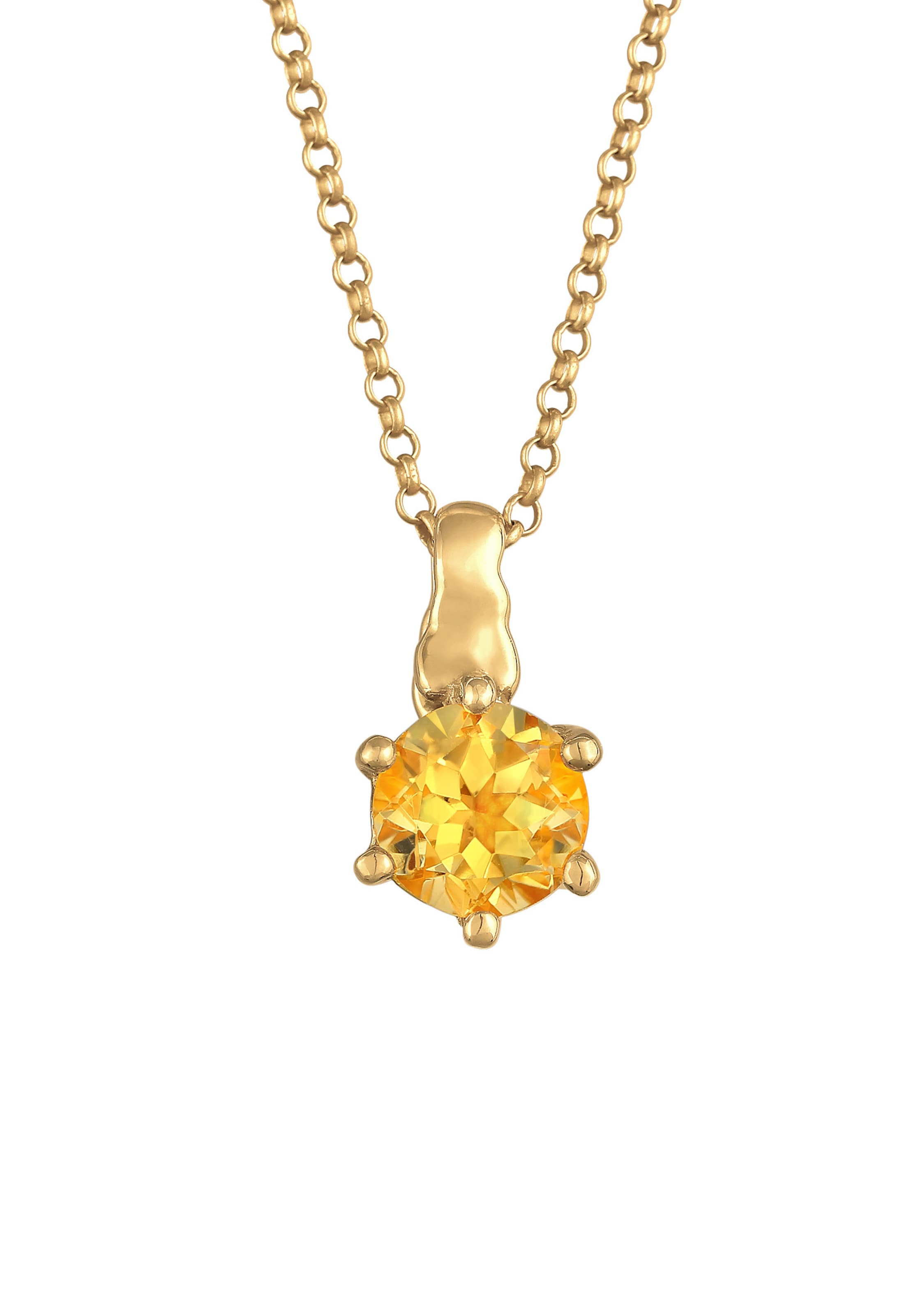 ELLI Necklace in Gold: front