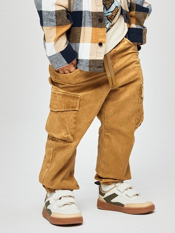 Effilé Pantalon 'NMMBEN' NAME IT en jaune : devant