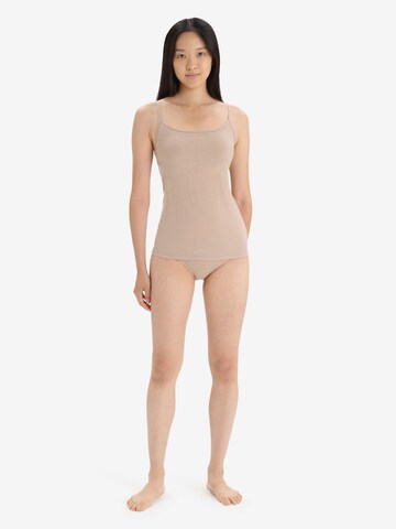 Base layer 'Siren' di ICEBREAKER in beige