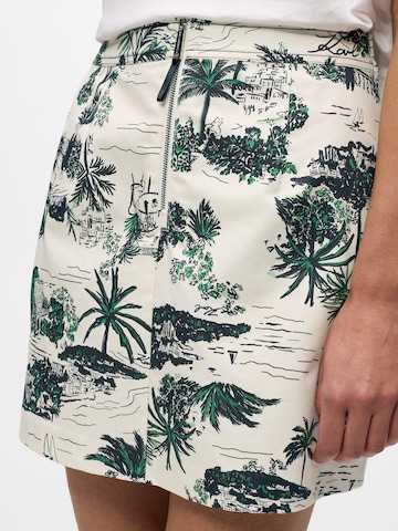 Gonna di Karl Lagerfeld in beige