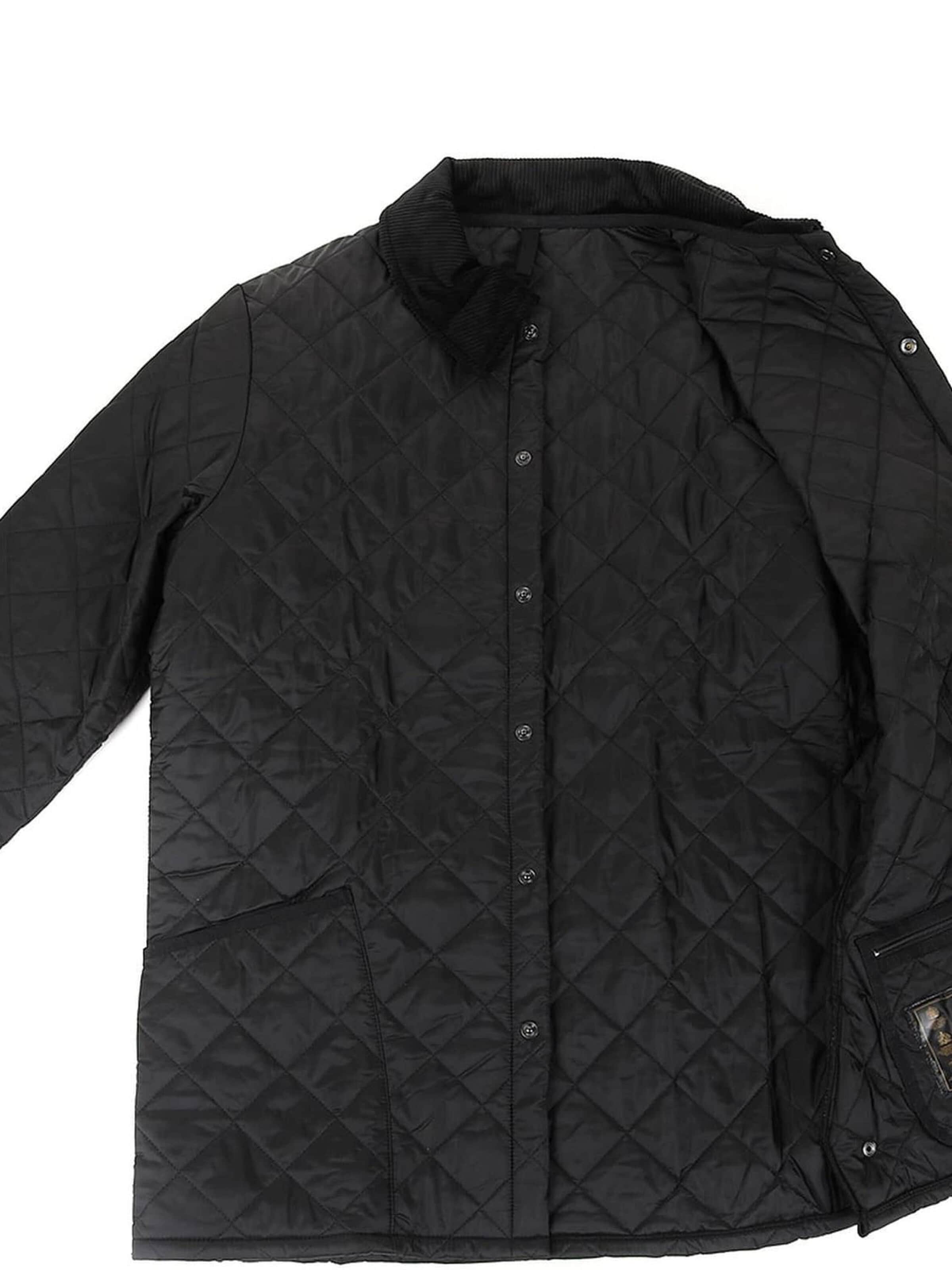 Barbour Winterjas 'Liddesdale' in Zwart