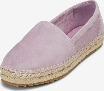 Espadrilles Marc O'Polo en rose : devant