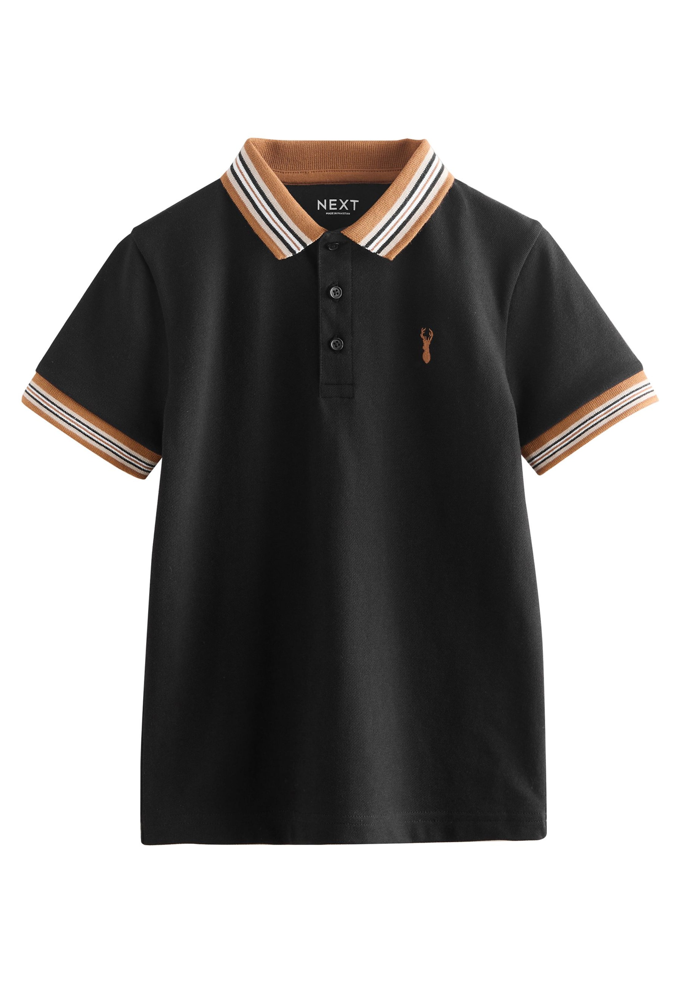 Next T-shirt i svart: framsida