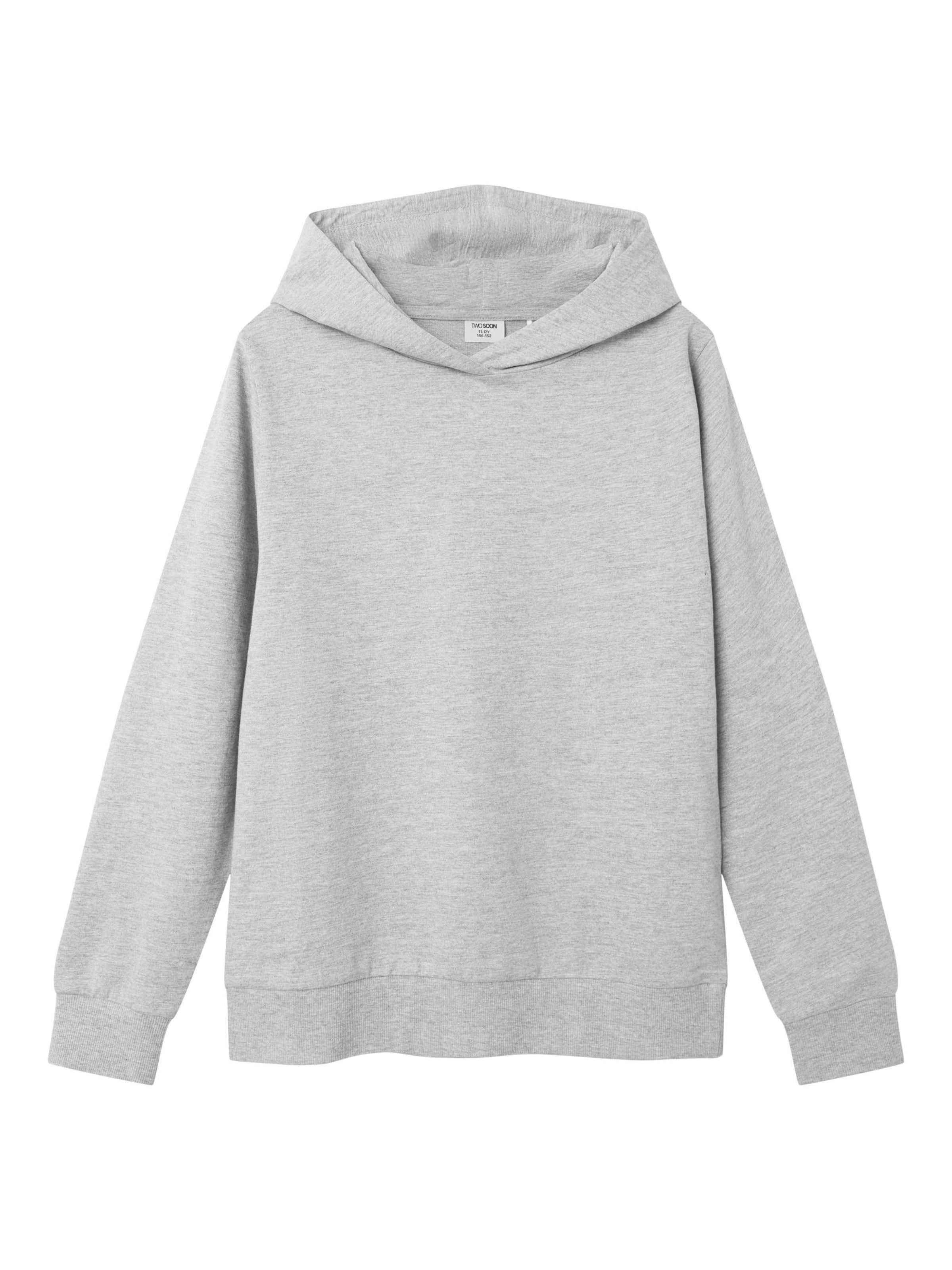 TWO SOON - Sudadera en gris: frente