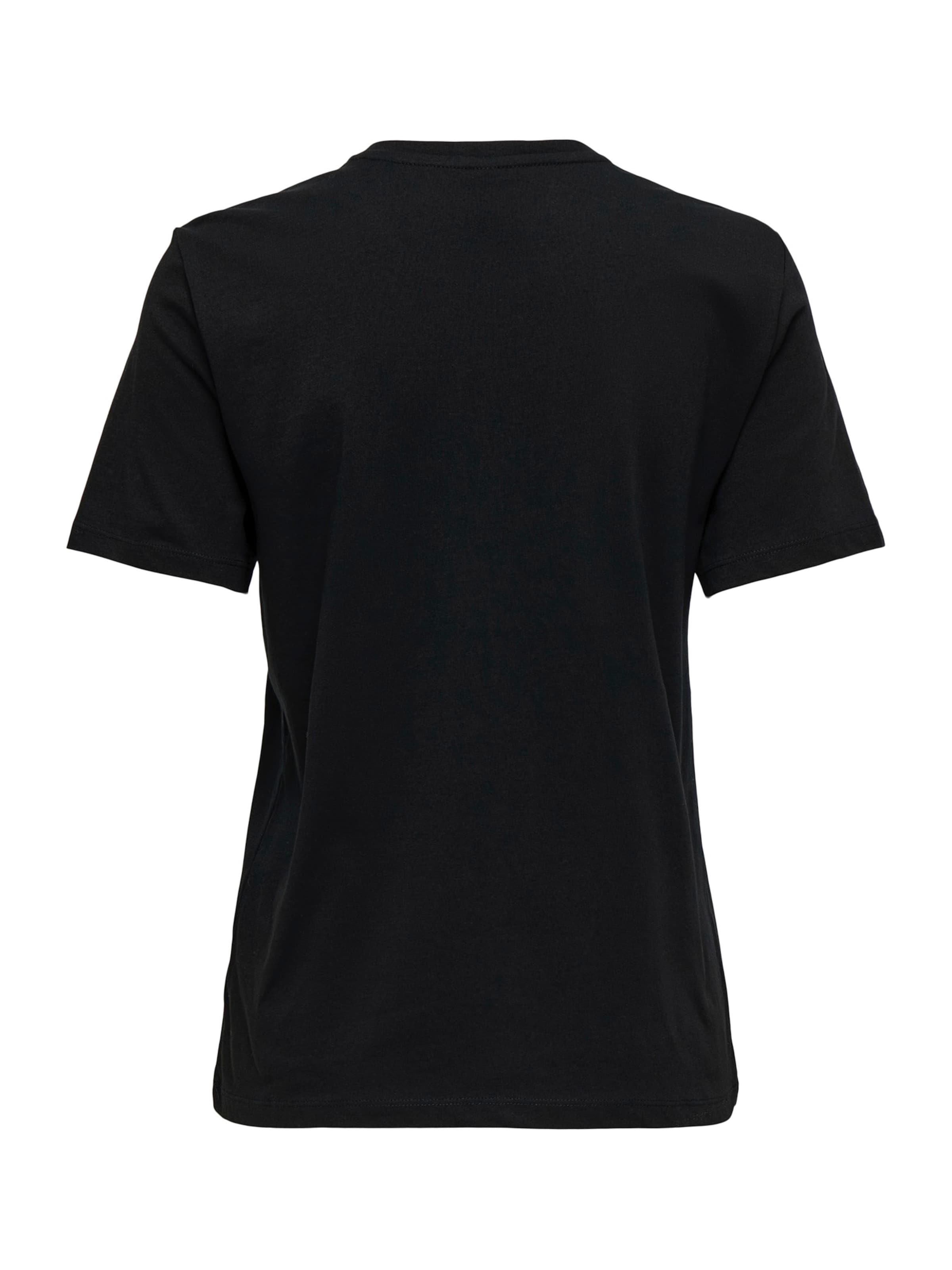 ONLY T-Shirt 'ONLMIA' in Schwarz