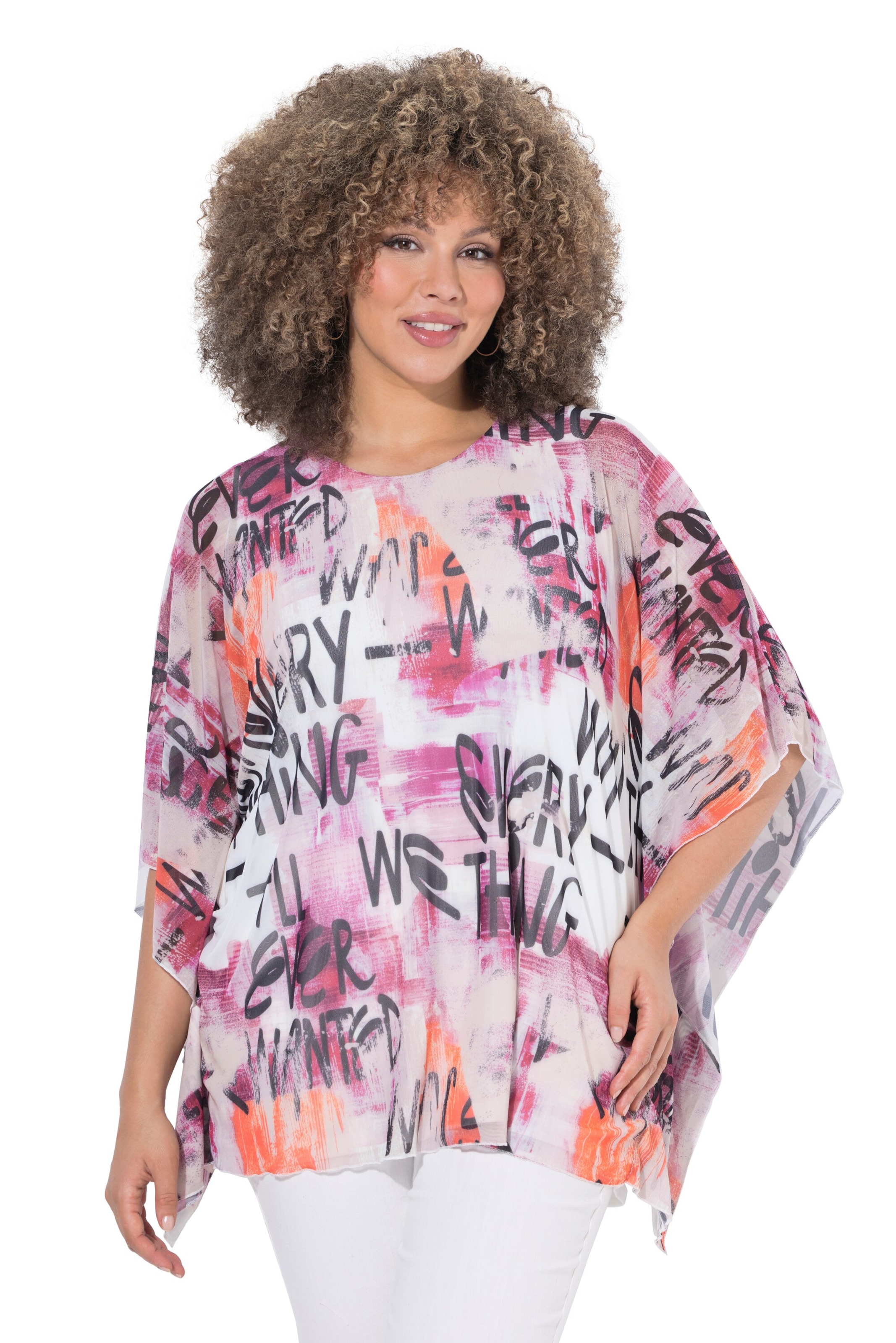 Ulla Popken Bluse in Weiß: Vorderseite