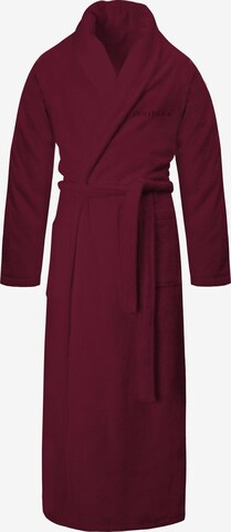 normani Long Bathrobe in Red: front