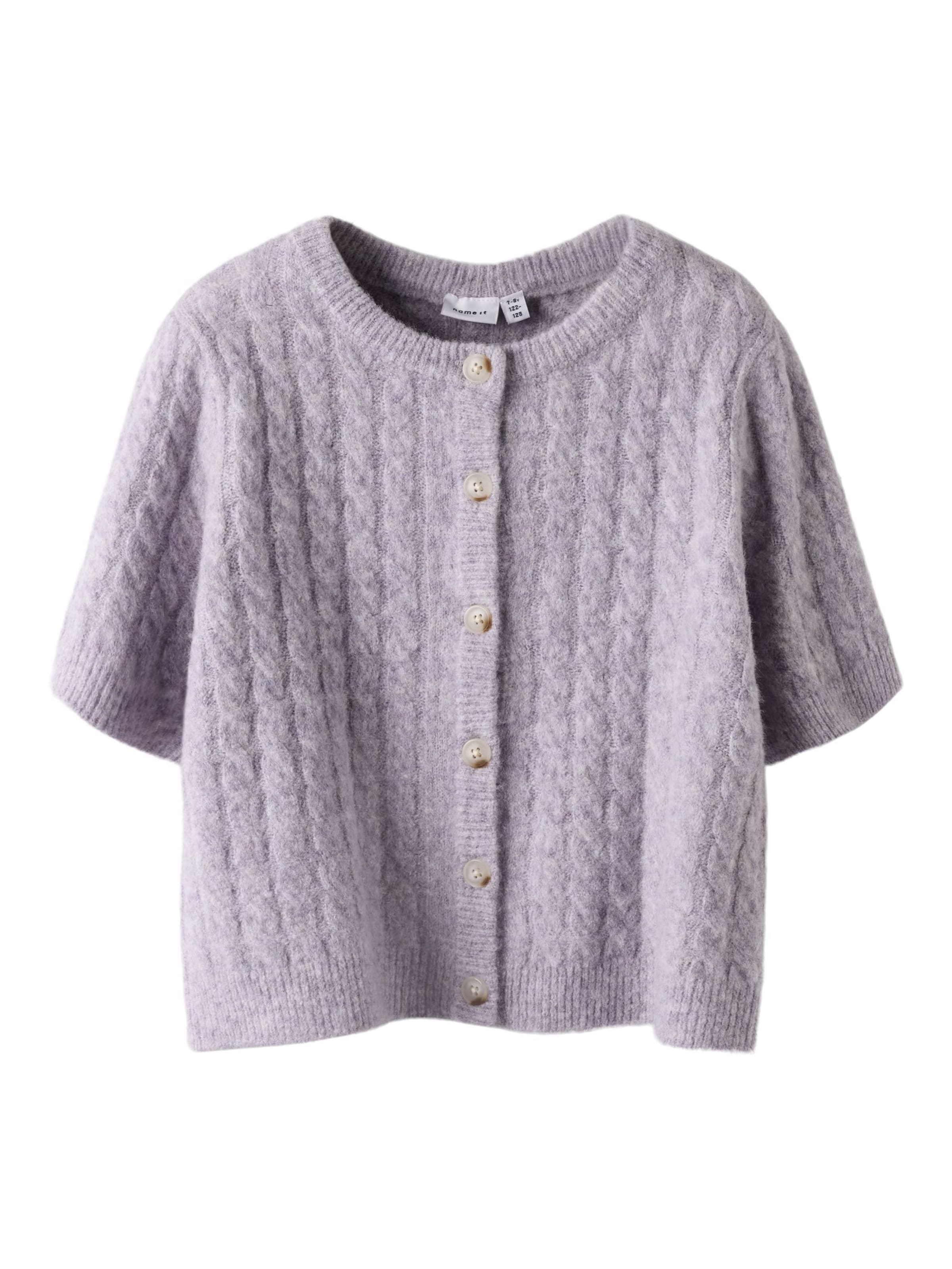 NAME IT Cardigan i lilla: forside