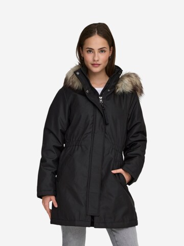 Parka invernale 'ONLMATHILDA WINTER FUR PARKA OTW 15370930' di ONLY in nero