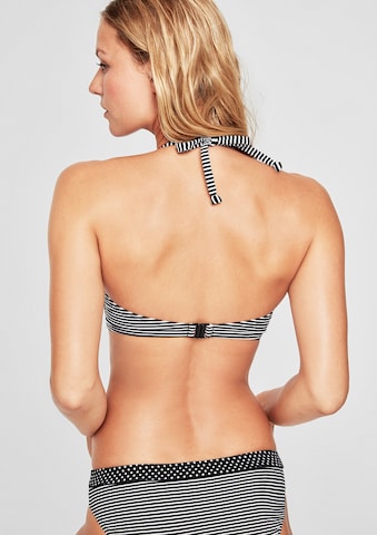 s.Oliver Balconette Bikinitop 'Avni' in Schwarz