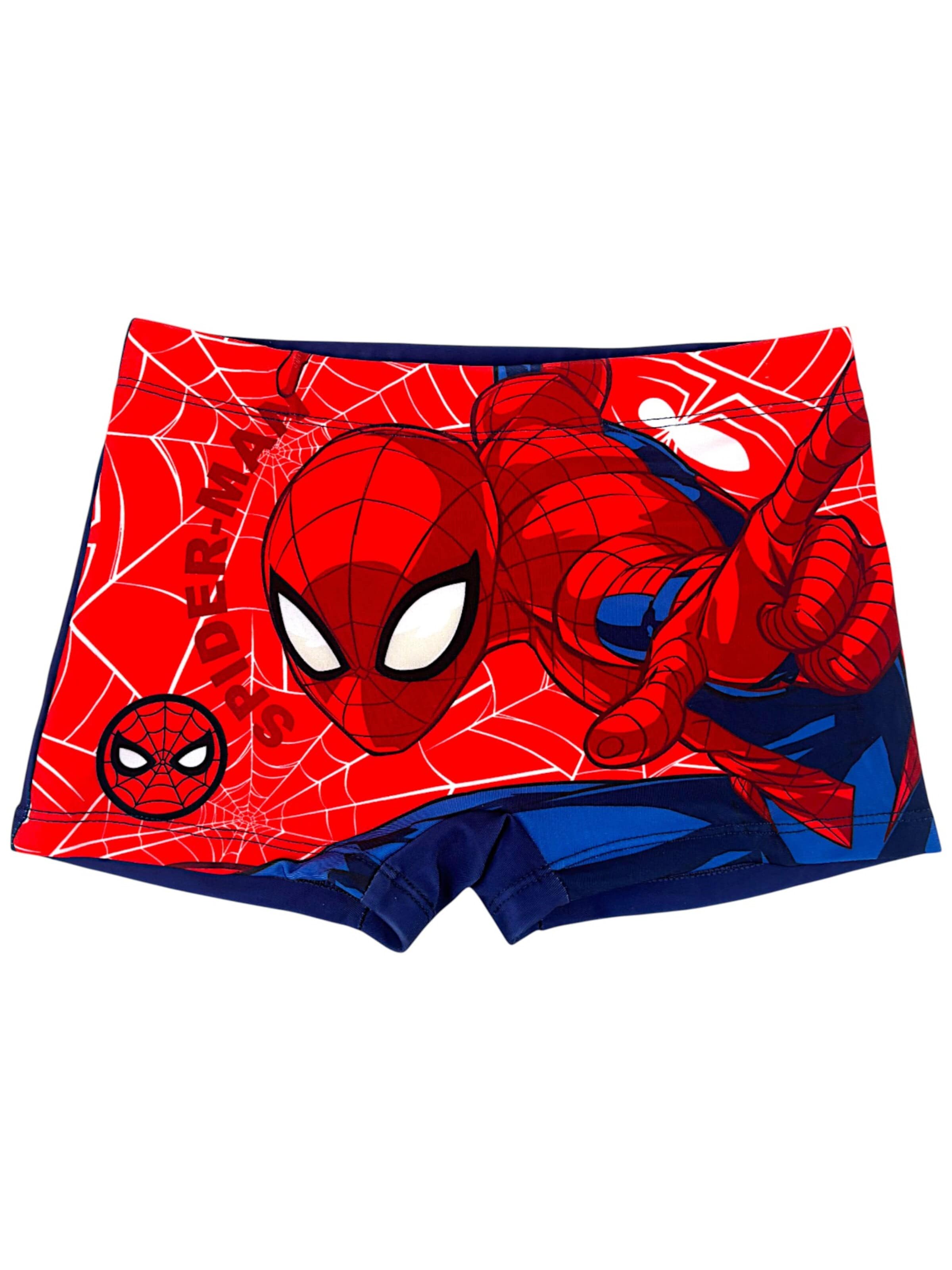 Spider-Man Badeshorts 'Spider-Man Badehose'‌‌‌‌‌‌‌‌ in Blau: Vorderseite
