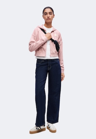 CONVERSE - Casaco em moletão 'STAR' em rosa