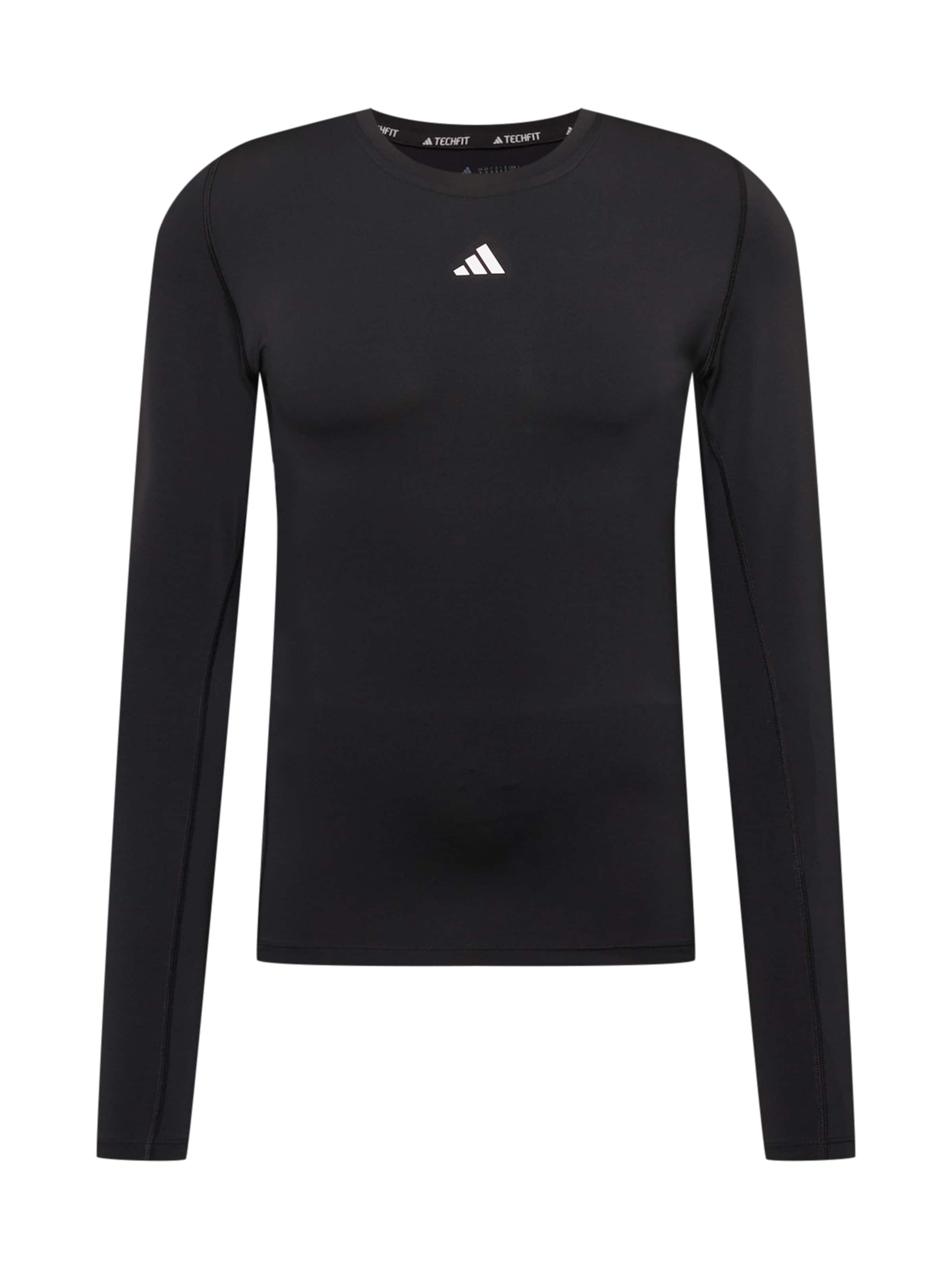 ADIDAS PERFORMANCE Funktionsshirt in Schwarz: Vorderseite