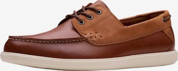 Mocassino di CLARKS in marrone: frontale