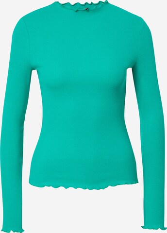 T-shirt 'Milla' PIECES en vert : devant