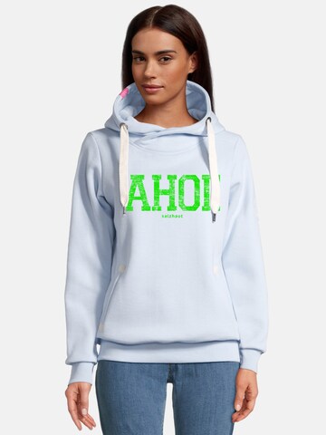 salzhaut Sweater 'Ahoi' in Blue: front