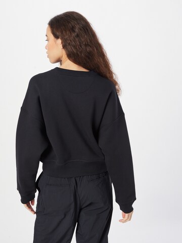 Felpa sportiva 'Lounge Fleece' di ADIDAS SPORTSWEAR in nero