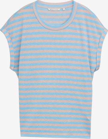 TOM TAILOR DENIM T-Shirt in Blau: Vorderseite