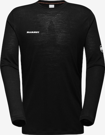 MAMMUT Performance Shirt in Black: front